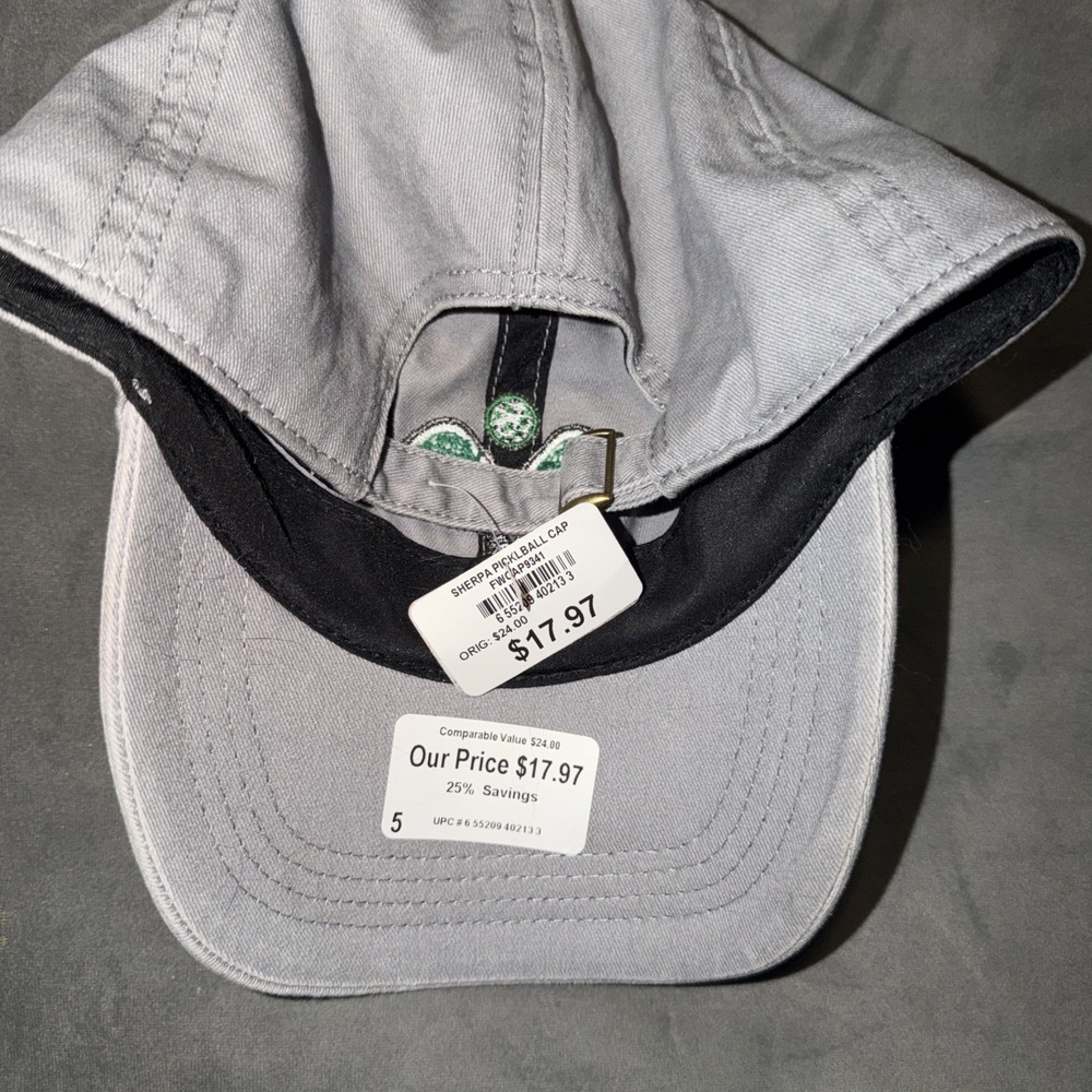 David & Young Women's Embroidered Pickleball Washed Baseball Cap - Picture 2 of 4